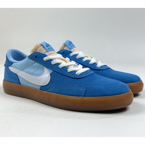 Nike SB Heritage Vulc Mens Coast White Psychic Blue Shoes Sneakers CD5010-401 - Picture 2 of 11
